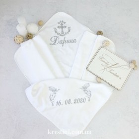 Крижма для дівчинки "Дарина"